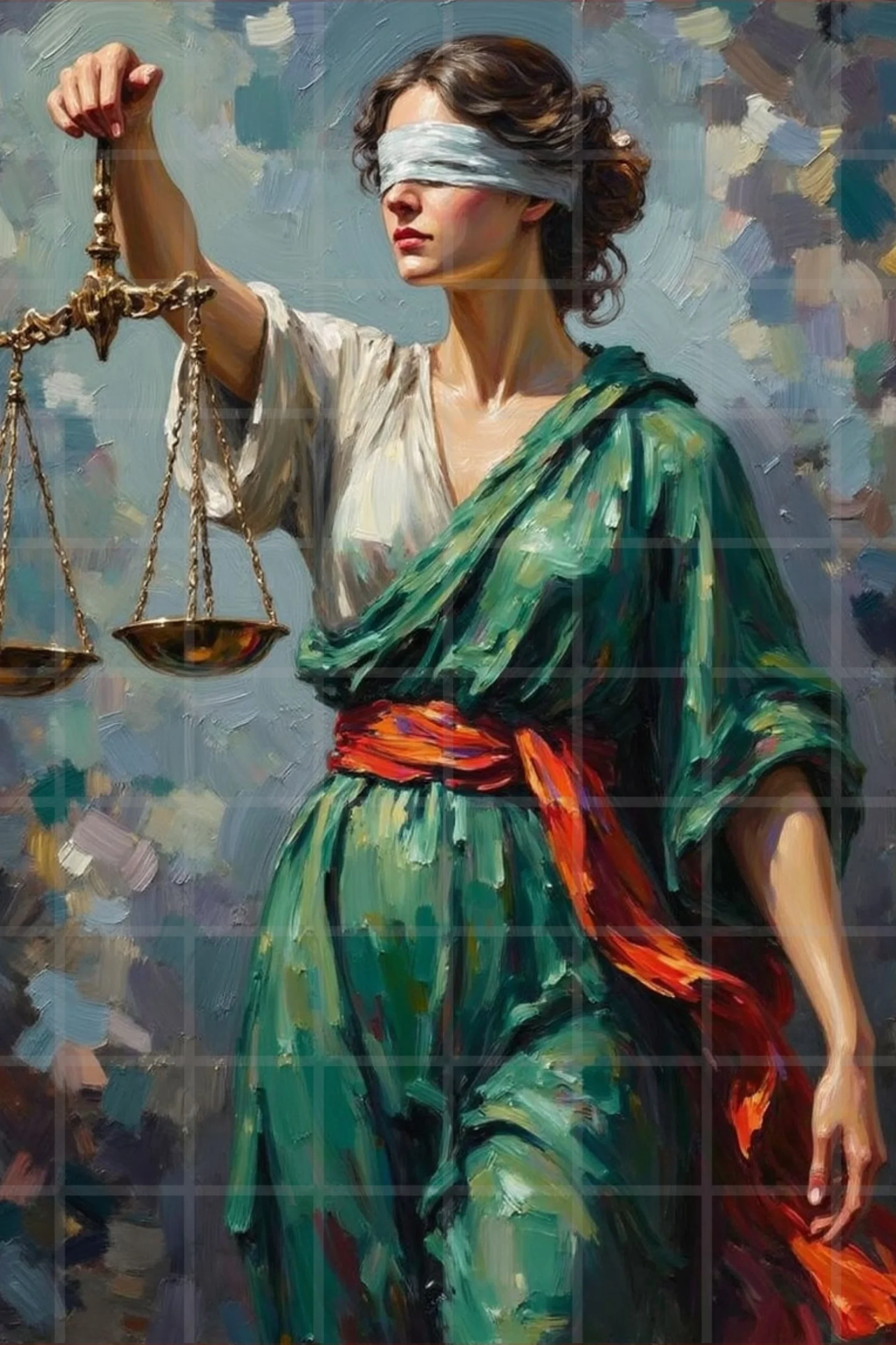 Poster Dama de la Justicia 1 24x36 AR2 3 Woo